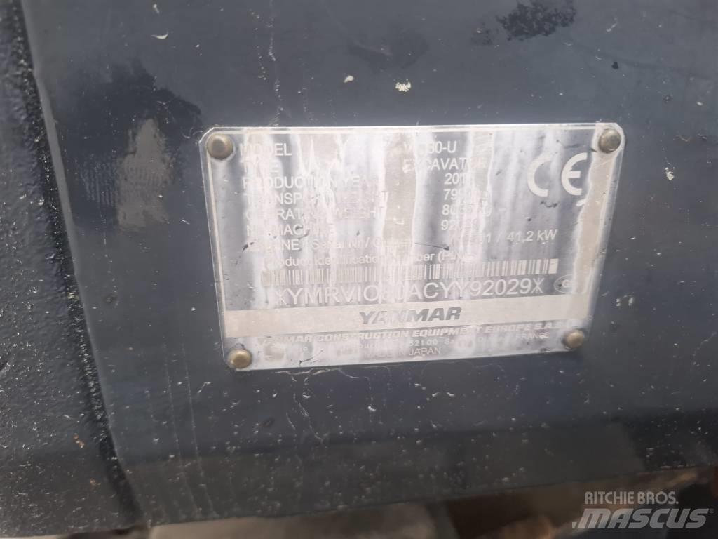 Yanmar Vio 80 U Vidēja lieluma ekskavatori 7 t - 12 t