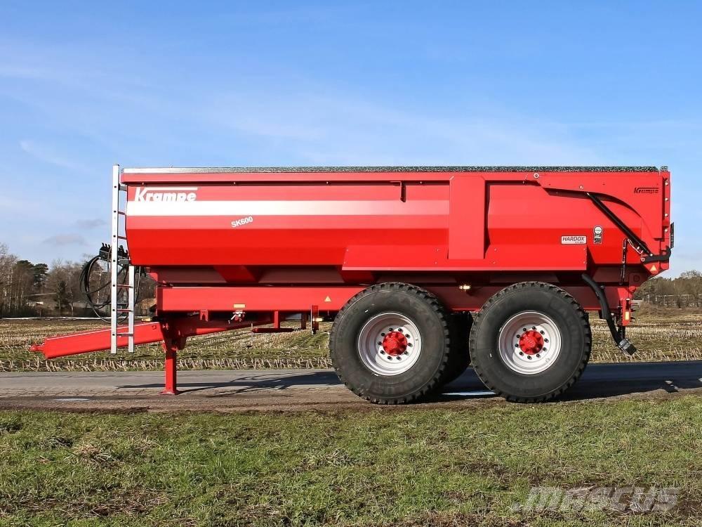 Krampe SK 600 Treileri-pašizgāzēji