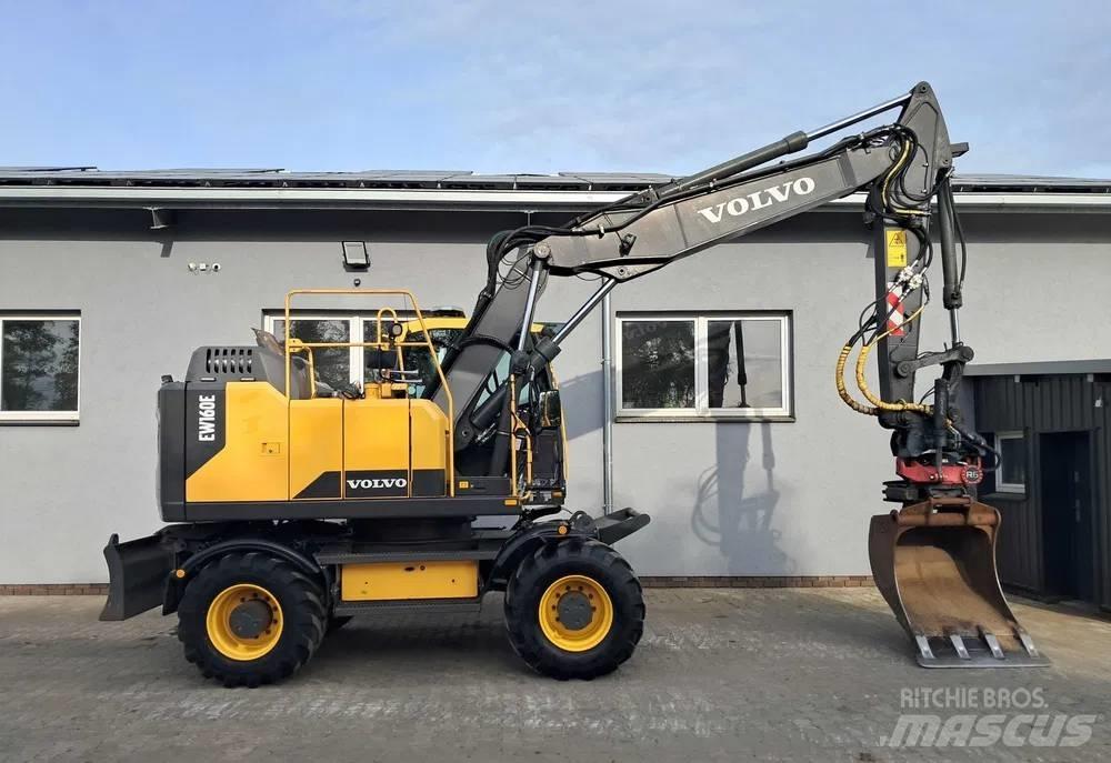 Volvo EW 160 E Ekskavatori uz riteņiem