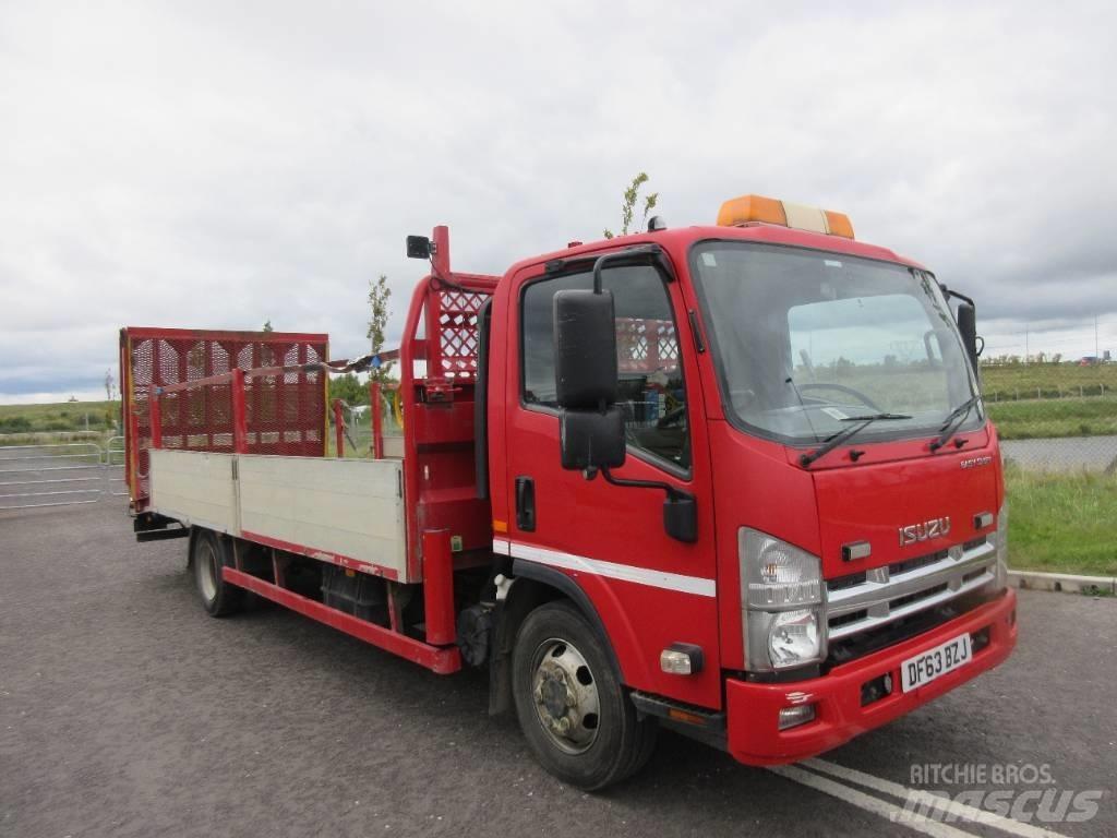 Isuzu N 75.190 Platformas/kravas mašīnas ar vinču
