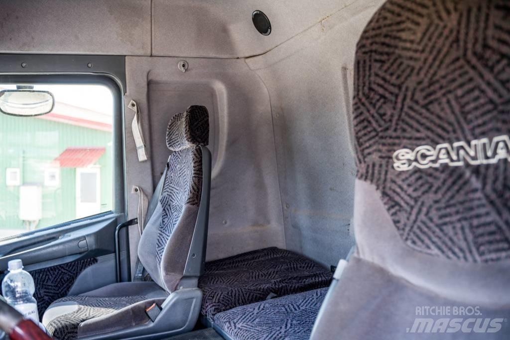 Scania R 144 GB Treileri ar āķi