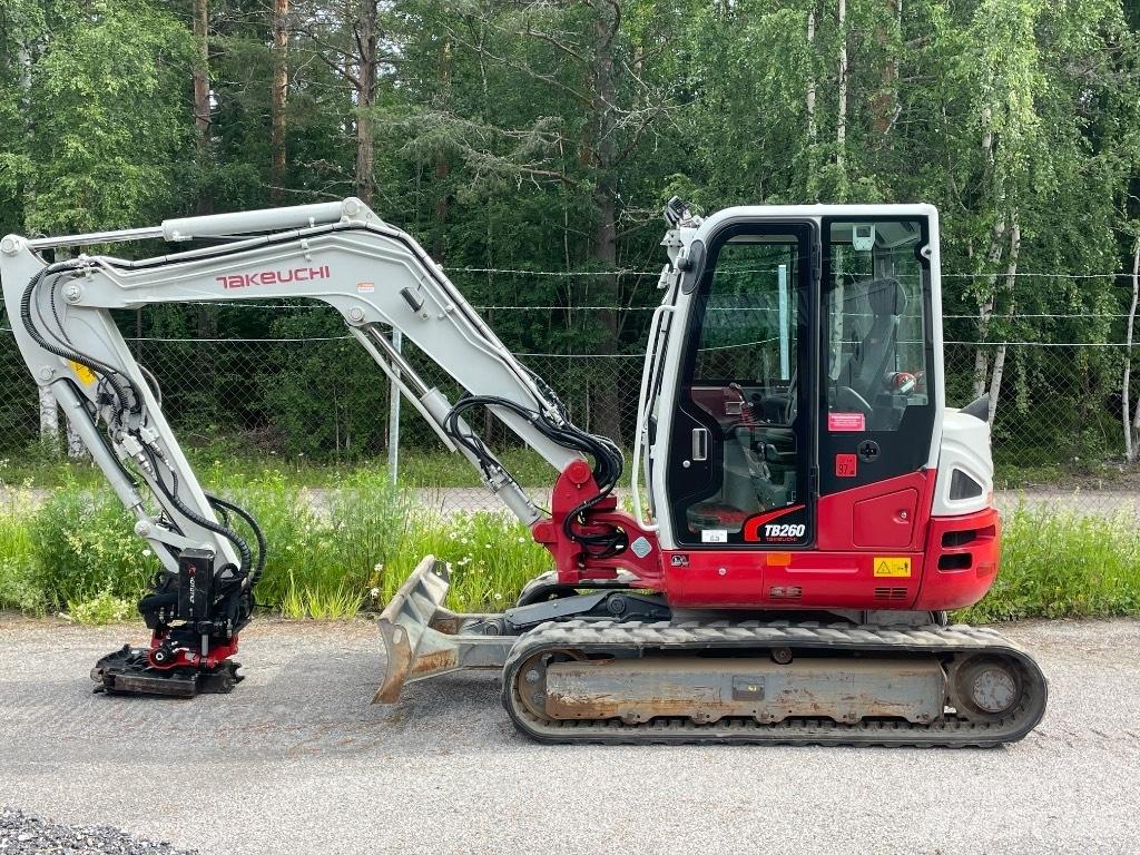 Takeuchi TB 260 Mini ekskavatori < 7 t