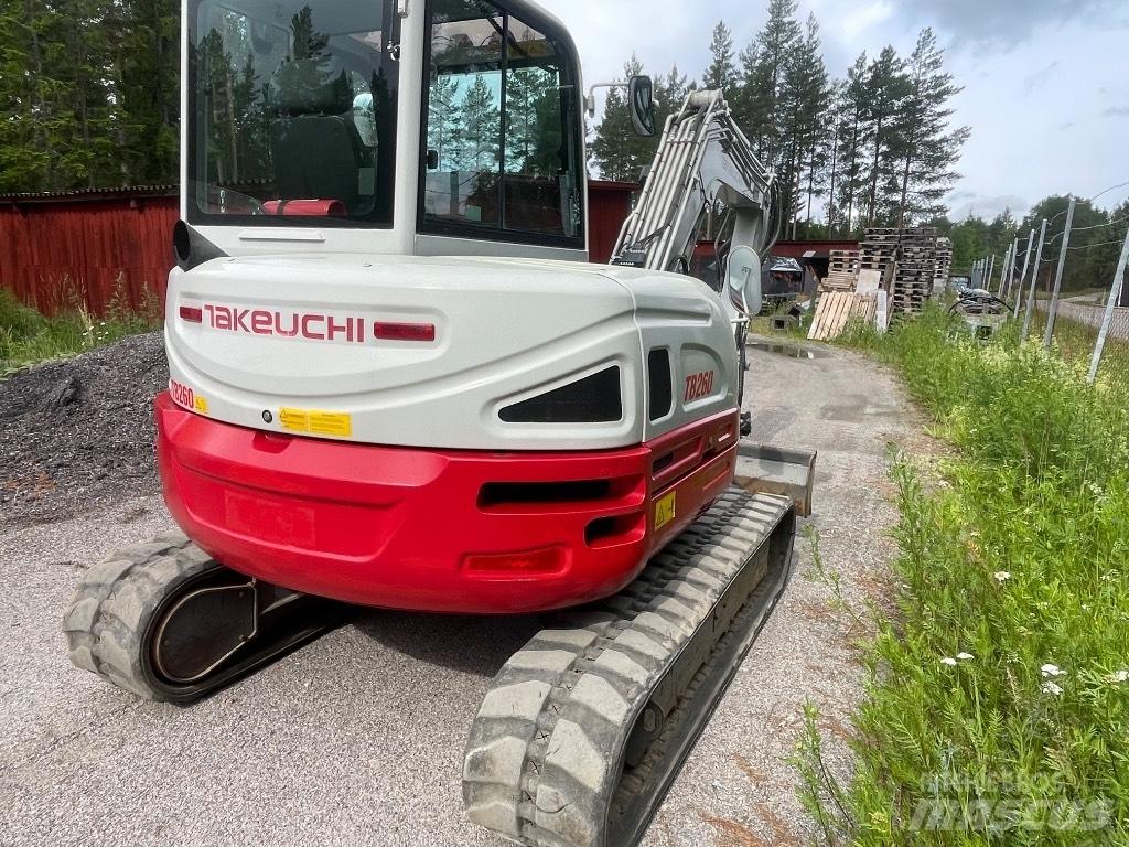 Takeuchi TB 260 Mini ekskavatori < 7 t