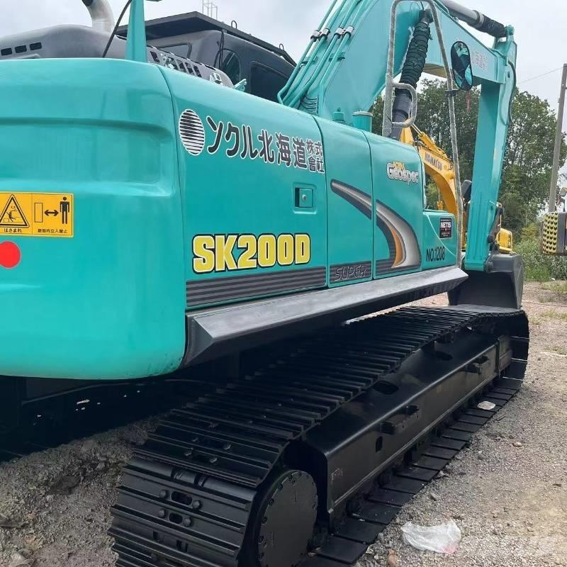 Kobelco SK 200 Kāpurķēžu ekskavatori