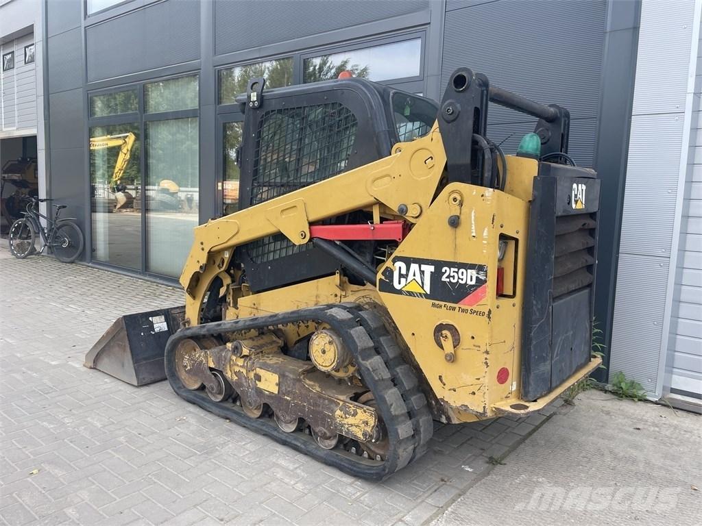 CAT 259D HF Lietoti riteņu kompaktiekrāvēji