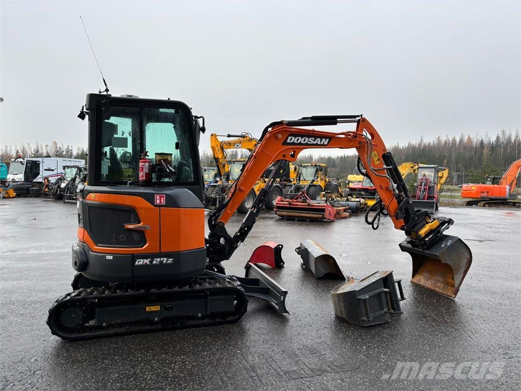 Doosan DX27Z-7 Mini ekskavatori < 7 t