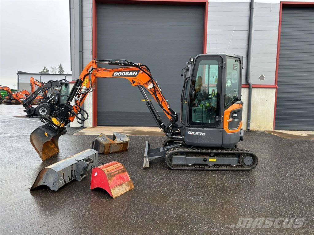 Doosan DX27Z-7 Mini ekskavatori < 7 t