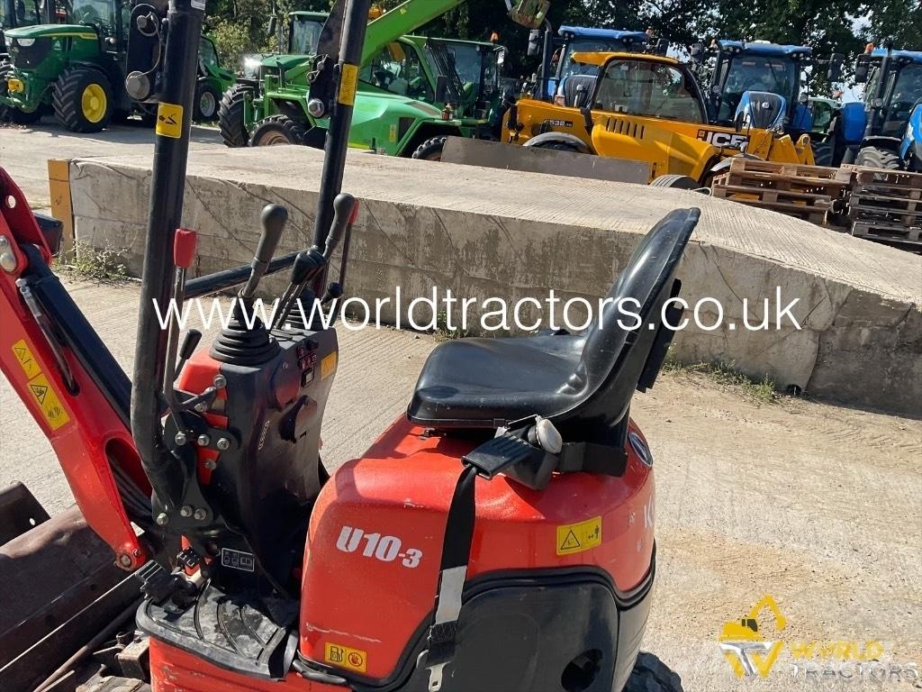 Kubota U 10-3 Mini ekskavatori < 7 t