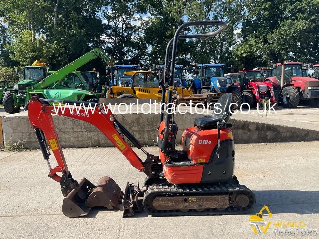 Kubota U 10-3 Mini ekskavatori < 7 t