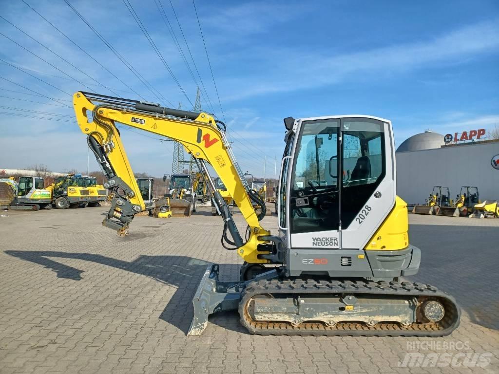 Wacker Neuson EZ50 Kāpurķēžu ekskavatori