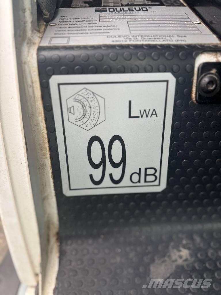 Dulevo D3 Ielu tīrīšanas mašīnas