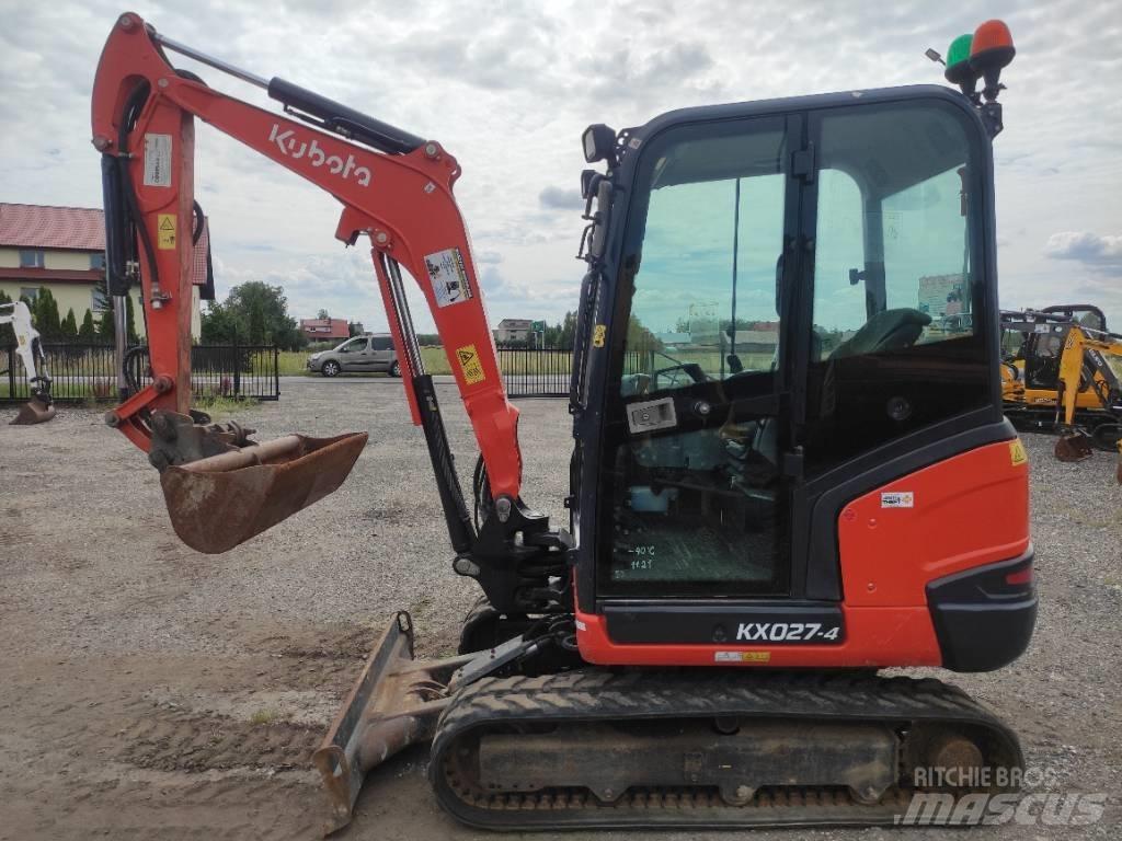 Kubota KX 027-4 Mini ekskavatori < 7 t