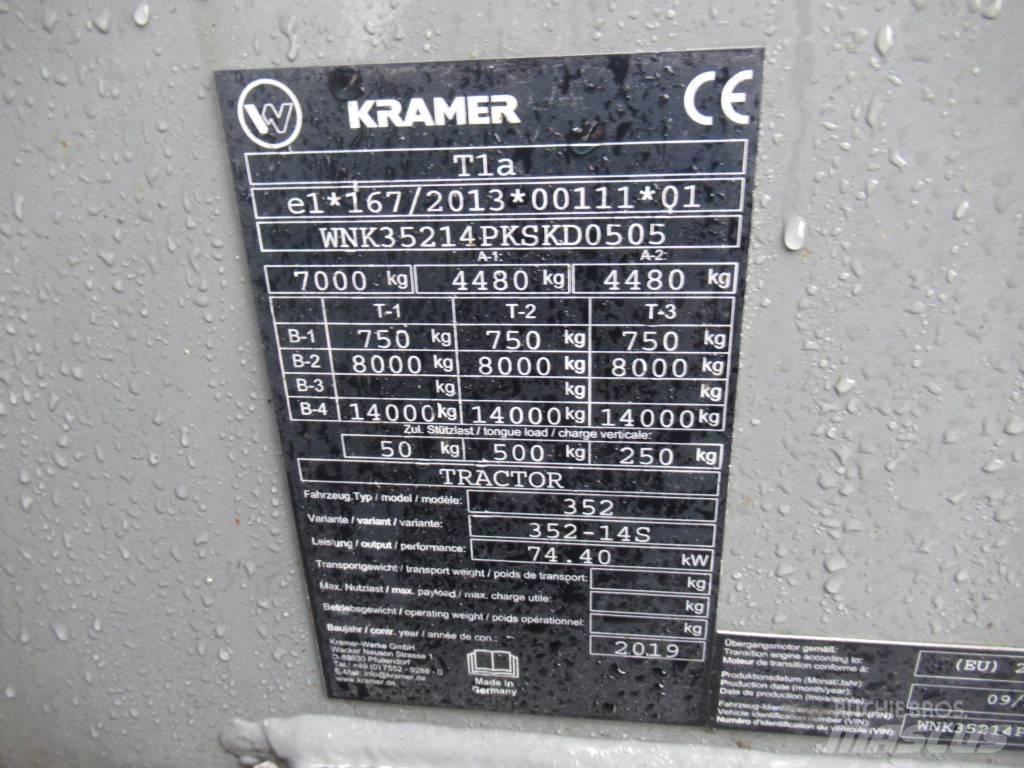 Kramer 8115 Iekrāvēji uz riteņiem