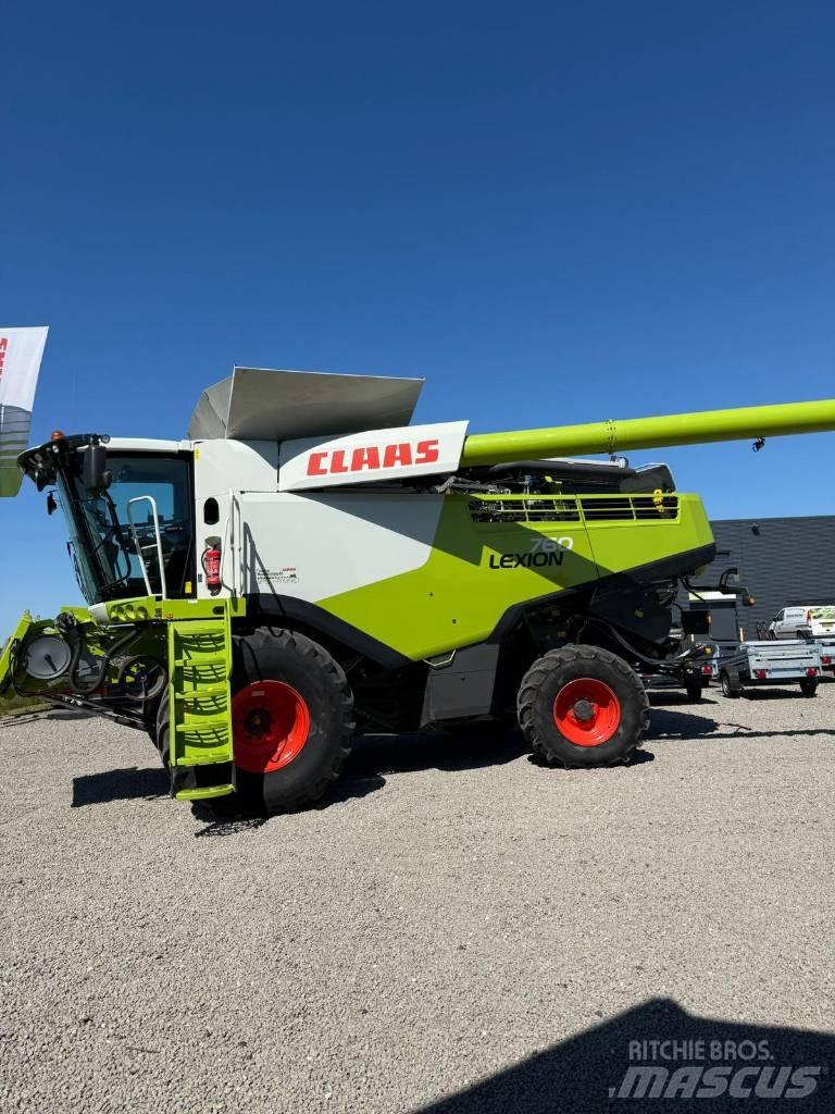 CLAAS Lexion 760 Ražas novākšanas kombaini