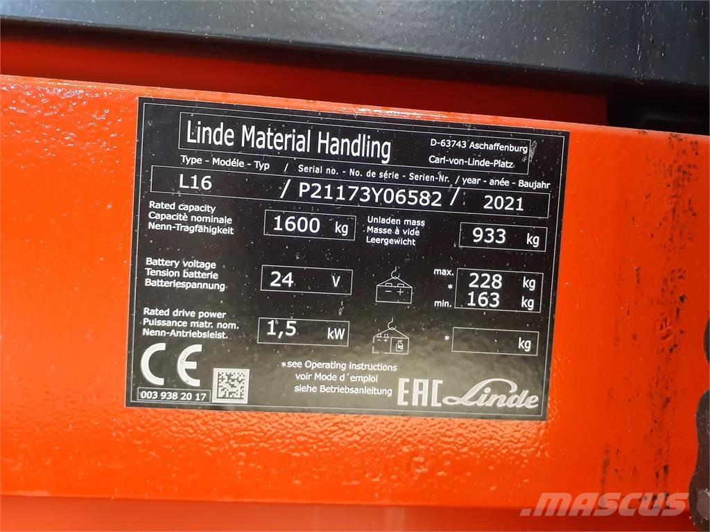 Linde L16i Krautnētāji