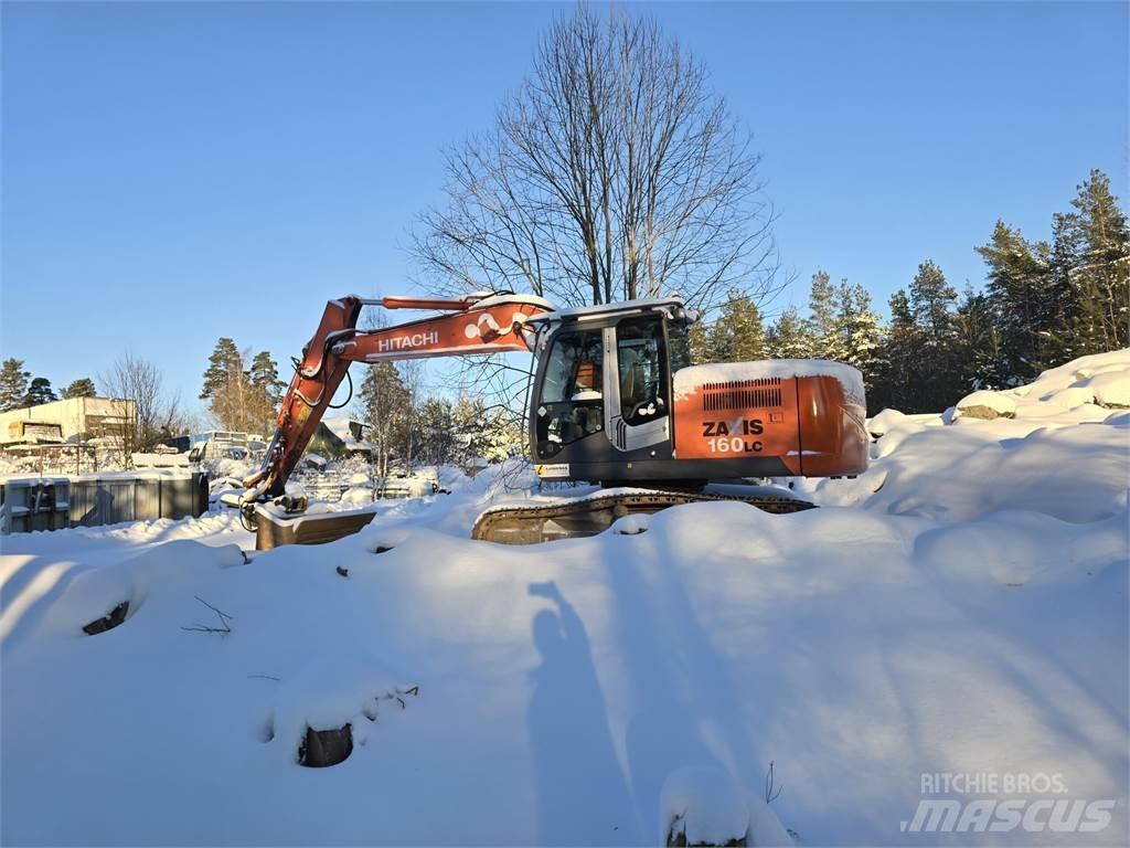 Hitachi ZX160LC3 Kāpurķēžu ekskavatori