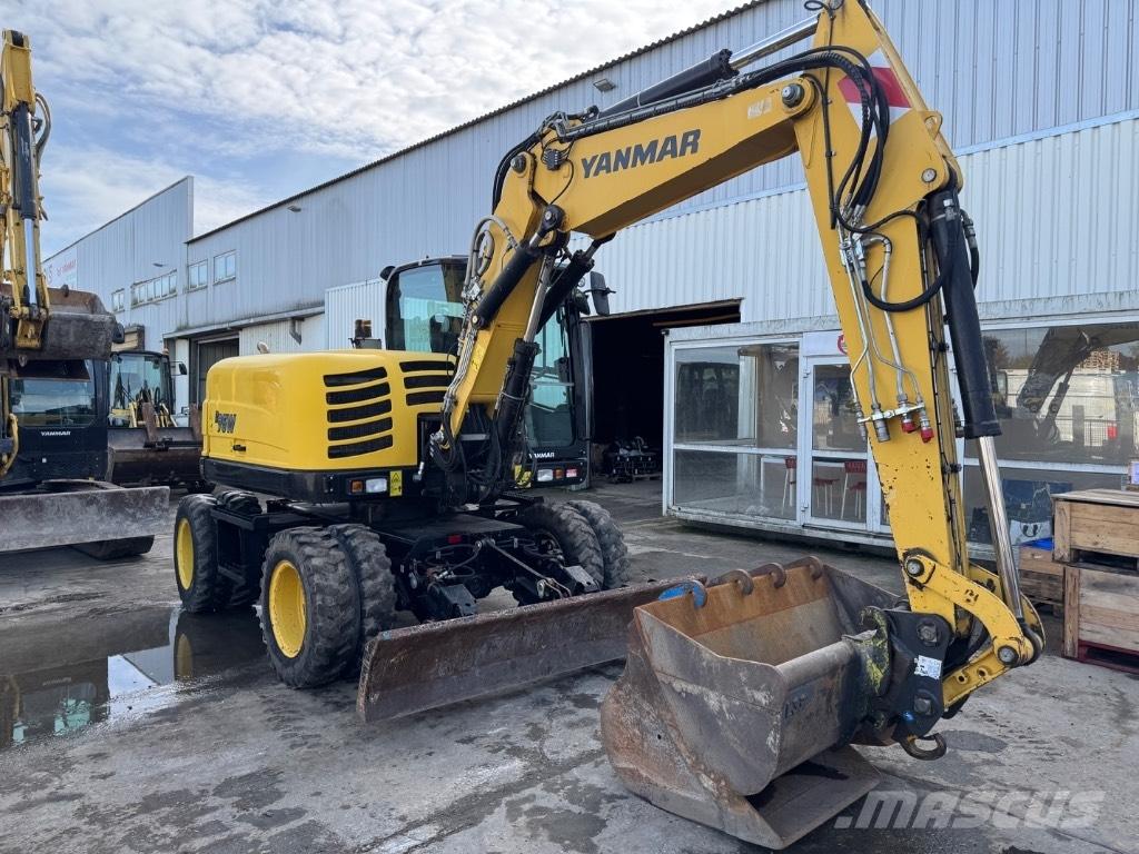 Yanmar B95W (40576) Ekskavatori uz riteņiem