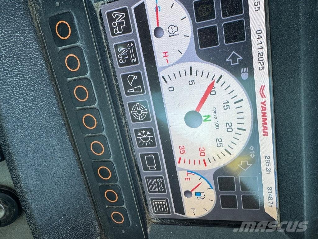 Yanmar B95W (40576) Ekskavatori uz riteņiem