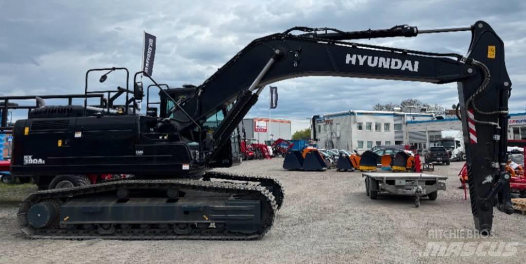 Hyundai HX 300 AL Kāpurķēžu ekskavatori