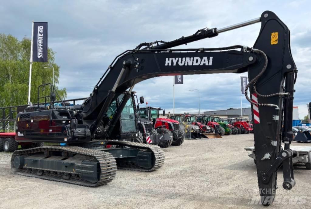 Hyundai HX 300 AL Kāpurķēžu ekskavatori
