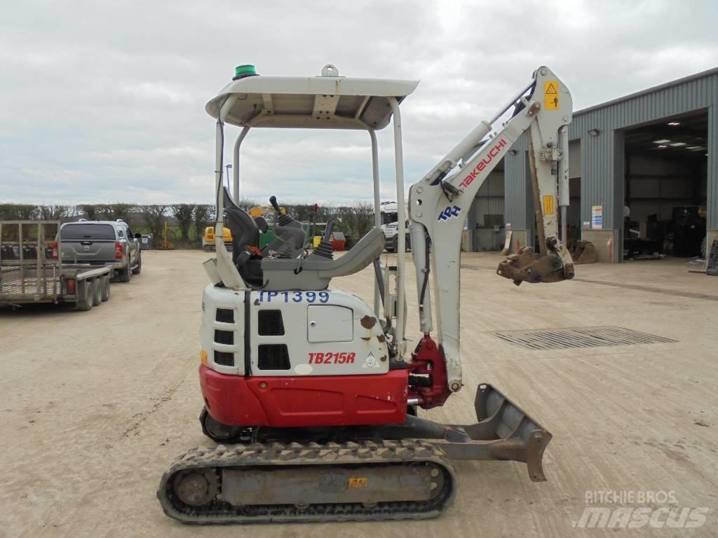 Takeuchi TB215R Mini ekskavatori < 7 t