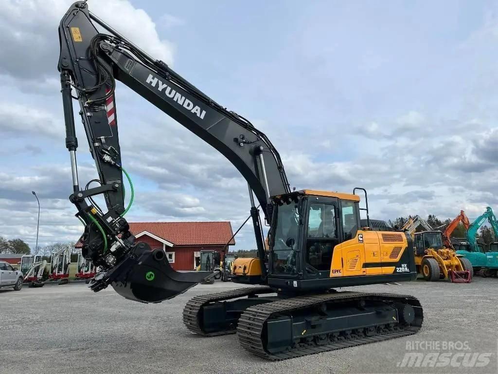 Hyundai HX 220 Kāpurķēžu ekskavatori