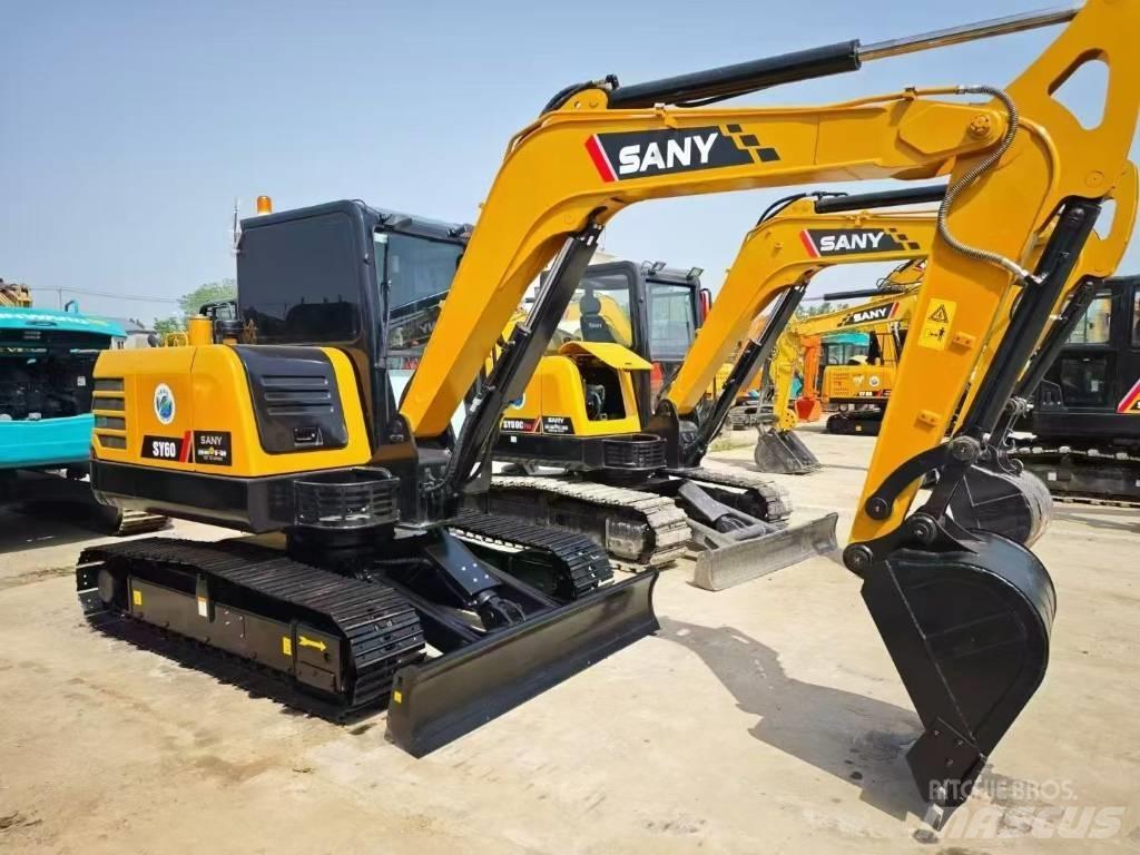 Sany 60C Kāpurķēžu ekskavatori