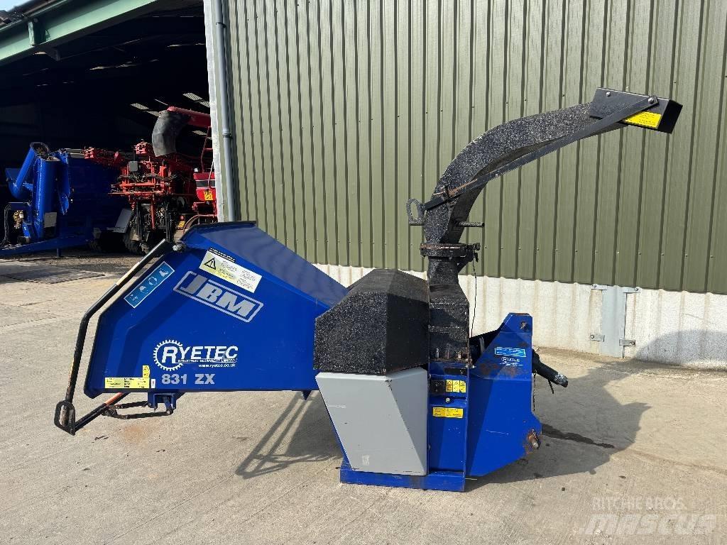 JBM Ryetec 831 ZX Koksnes šķeldotāji