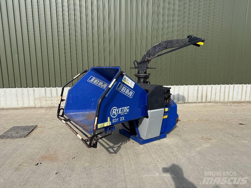 JBM Ryetec 831 ZX Koksnes šķeldotāji
