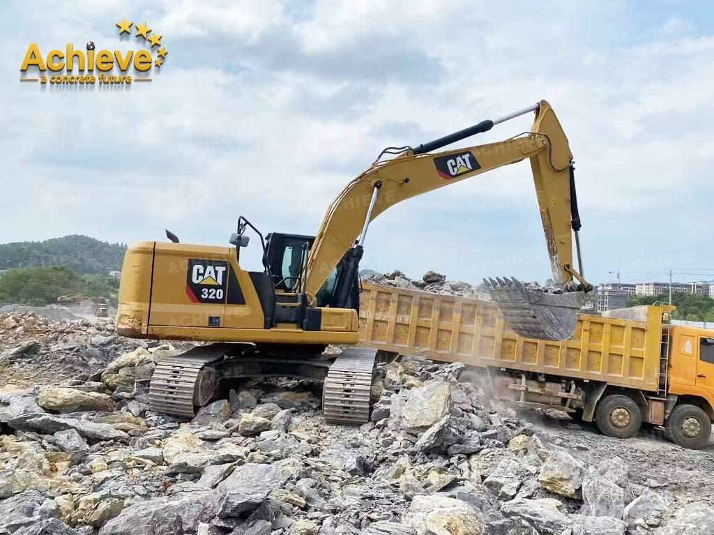 CAT 320 Kāpurķēžu ekskavatori