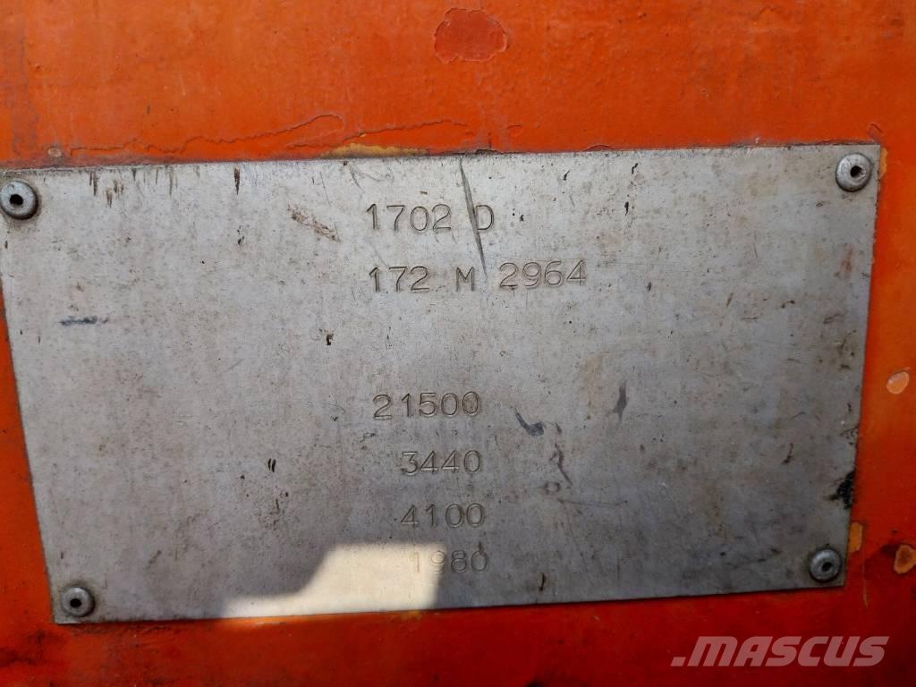 Atlas 1702 D Ekskavatori uz riteņiem