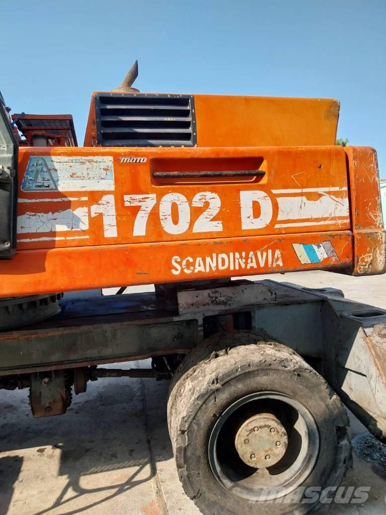 Atlas 1702 D Ekskavatori uz riteņiem