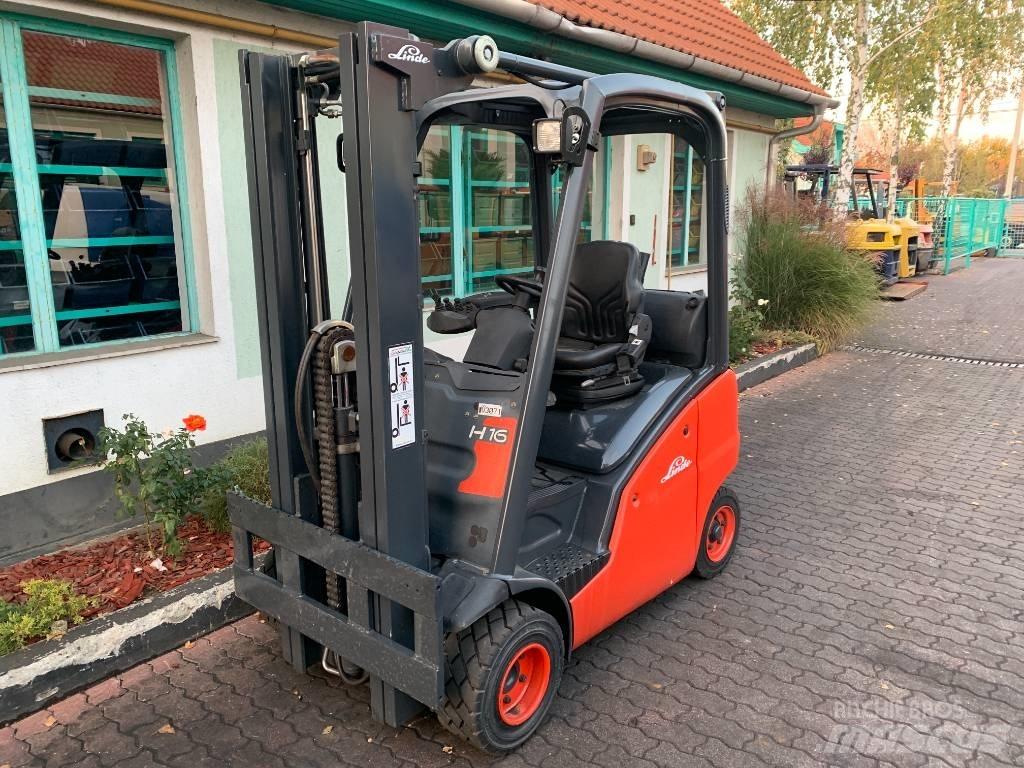 Linde H16T-01 V-3071 LPG tehnika