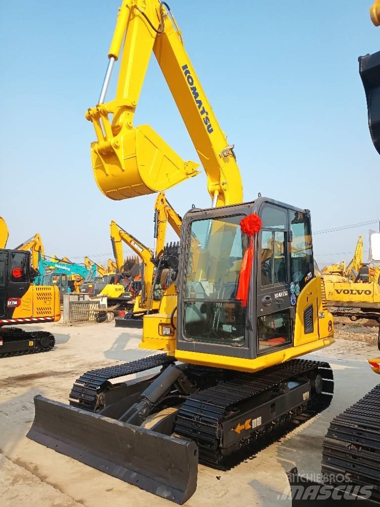 Komatsu PC 70 Kāpurķēžu ekskavatori