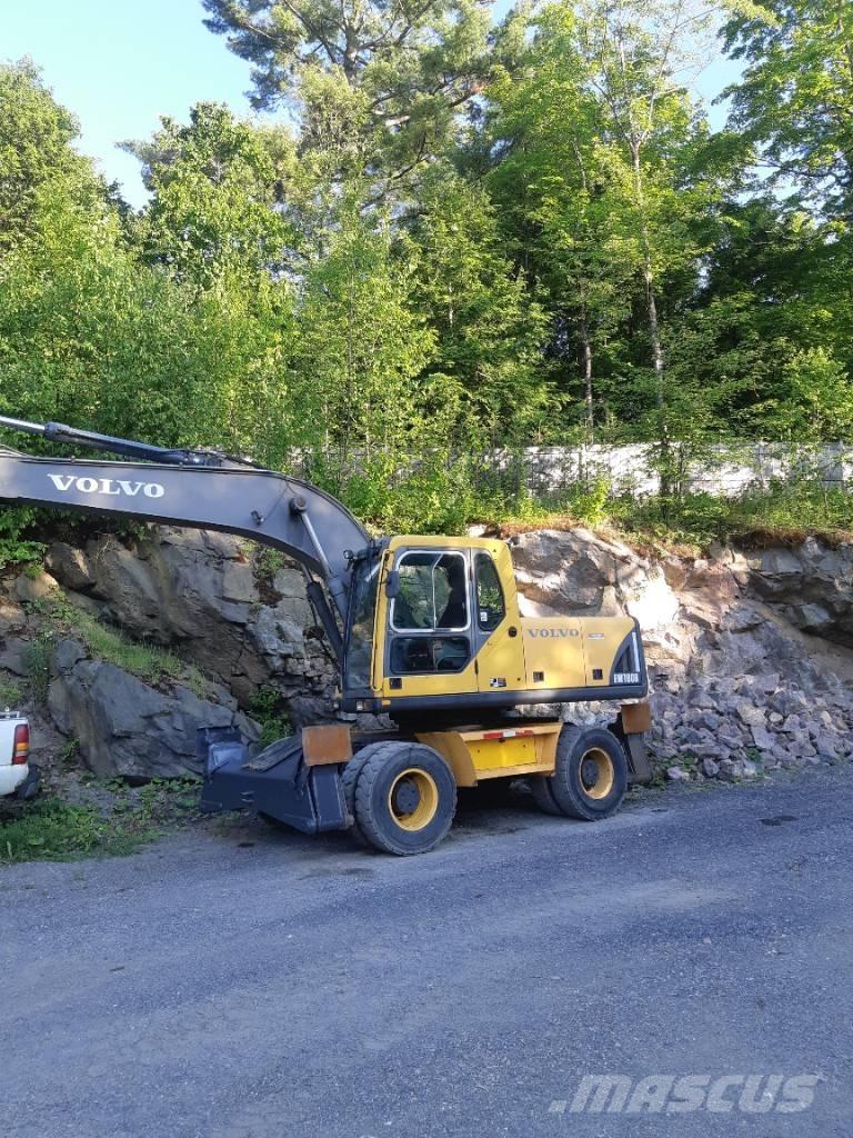 Volvo EW 180 B Ekskavatori uz riteņiem