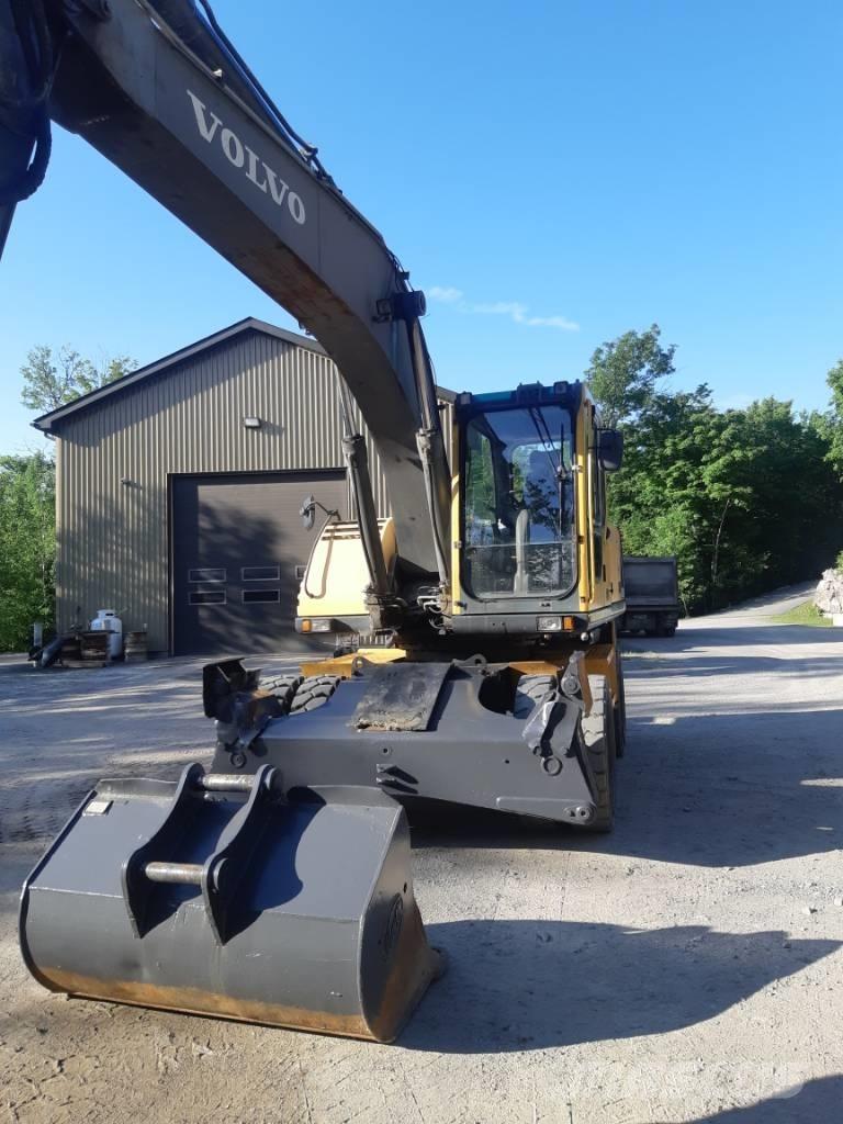 Volvo EW 180 B Ekskavatori uz riteņiem