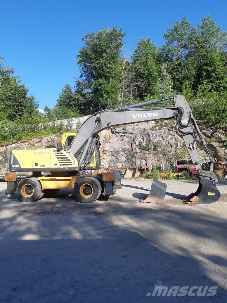Volvo EW 180 B Ekskavatori uz riteņiem