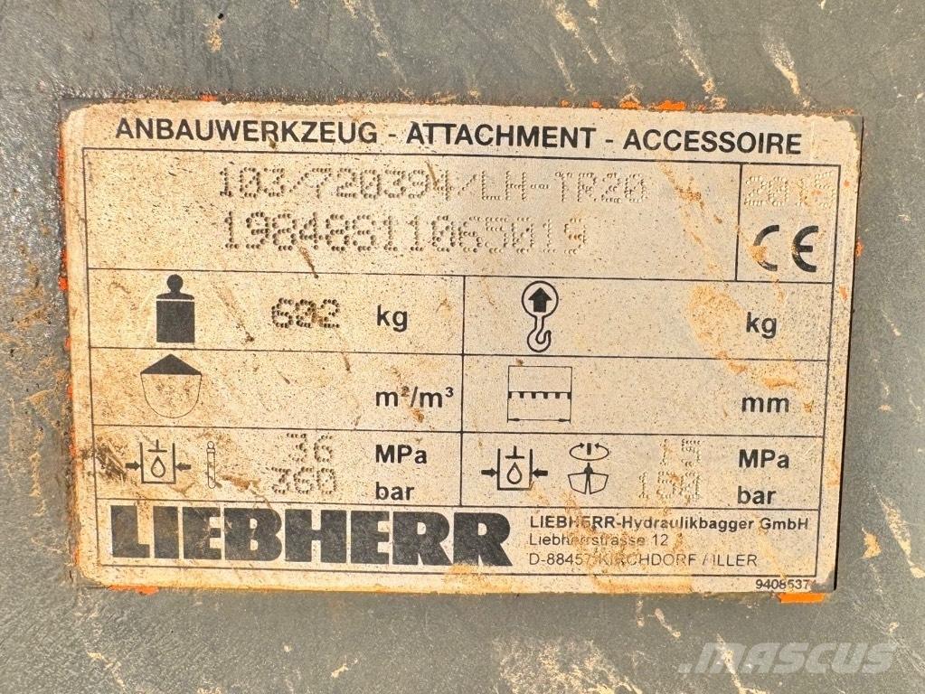 Liebherr LH-TR 20 Ātrie savienotāji