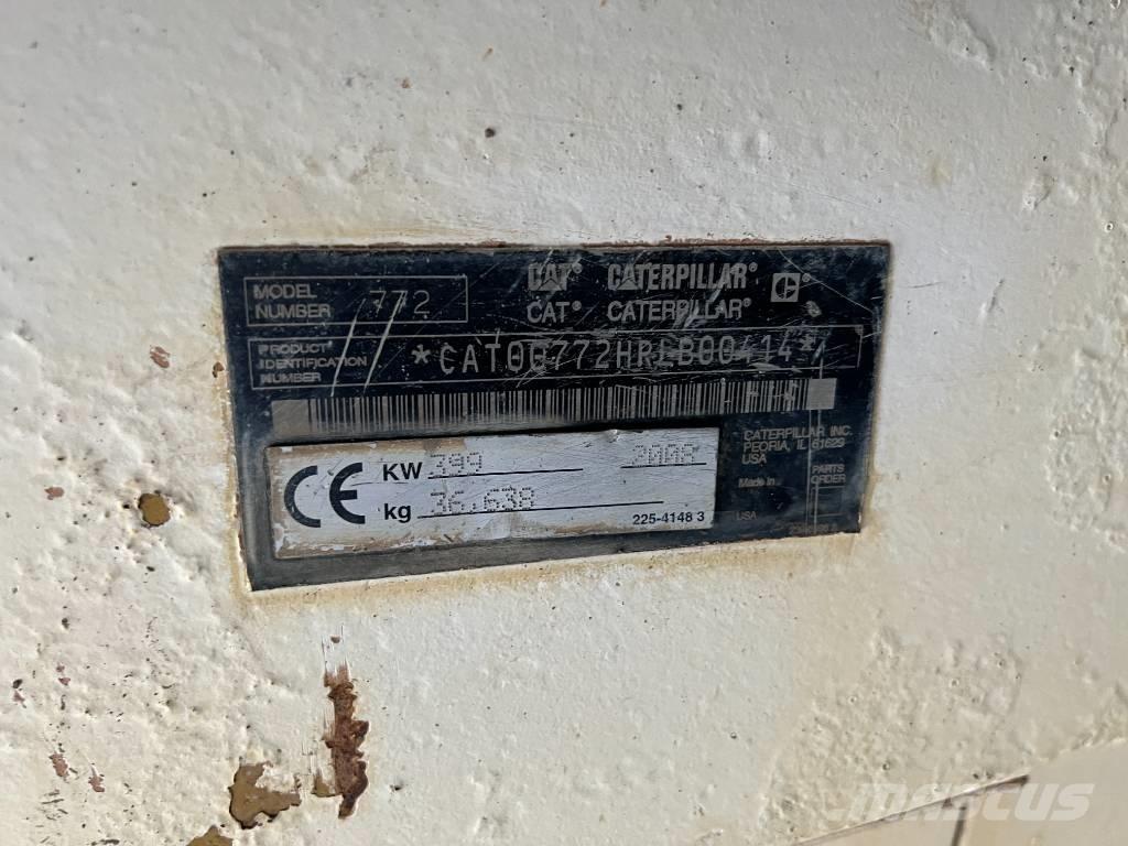 CAT 772 Karjeras kravas automašīnas