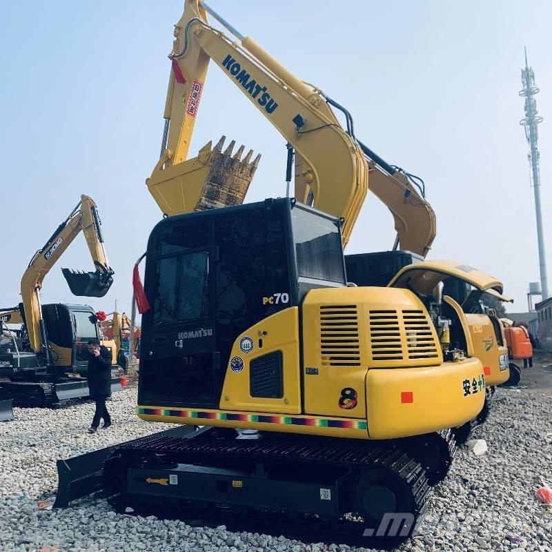 Komatsu PC 70 Kāpurķēžu ekskavatori