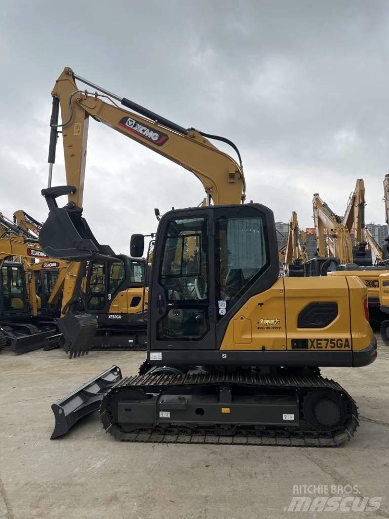 XCMG XE 75 Kāpurķēžu ekskavatori