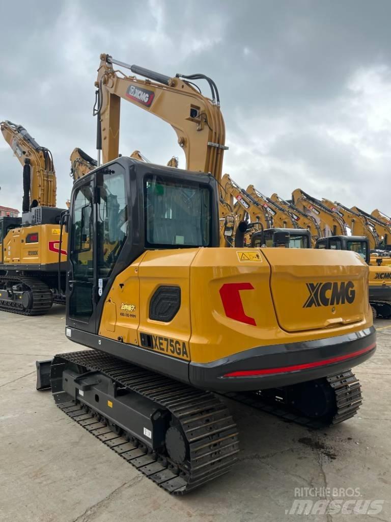 XCMG XE 75 Kāpurķēžu ekskavatori