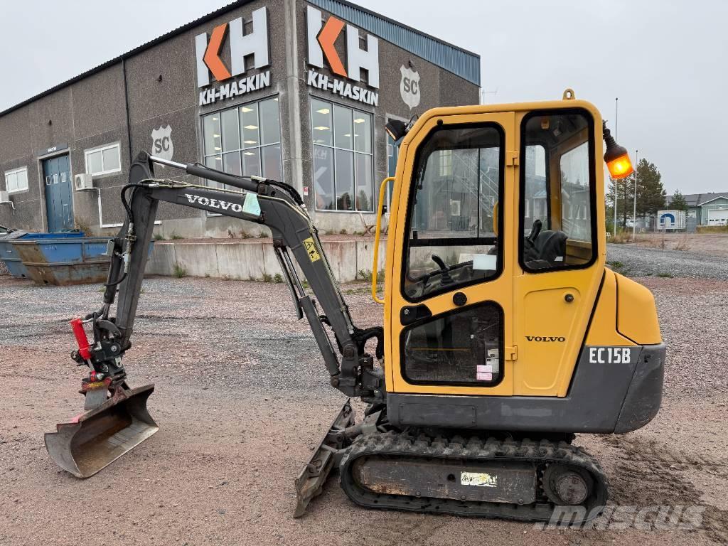 Volvo EC15b Mini ekskavatori < 7 t