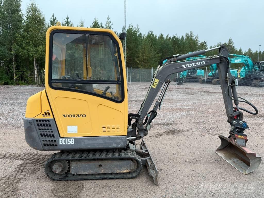 Volvo EC15b Mini ekskavatori < 7 t