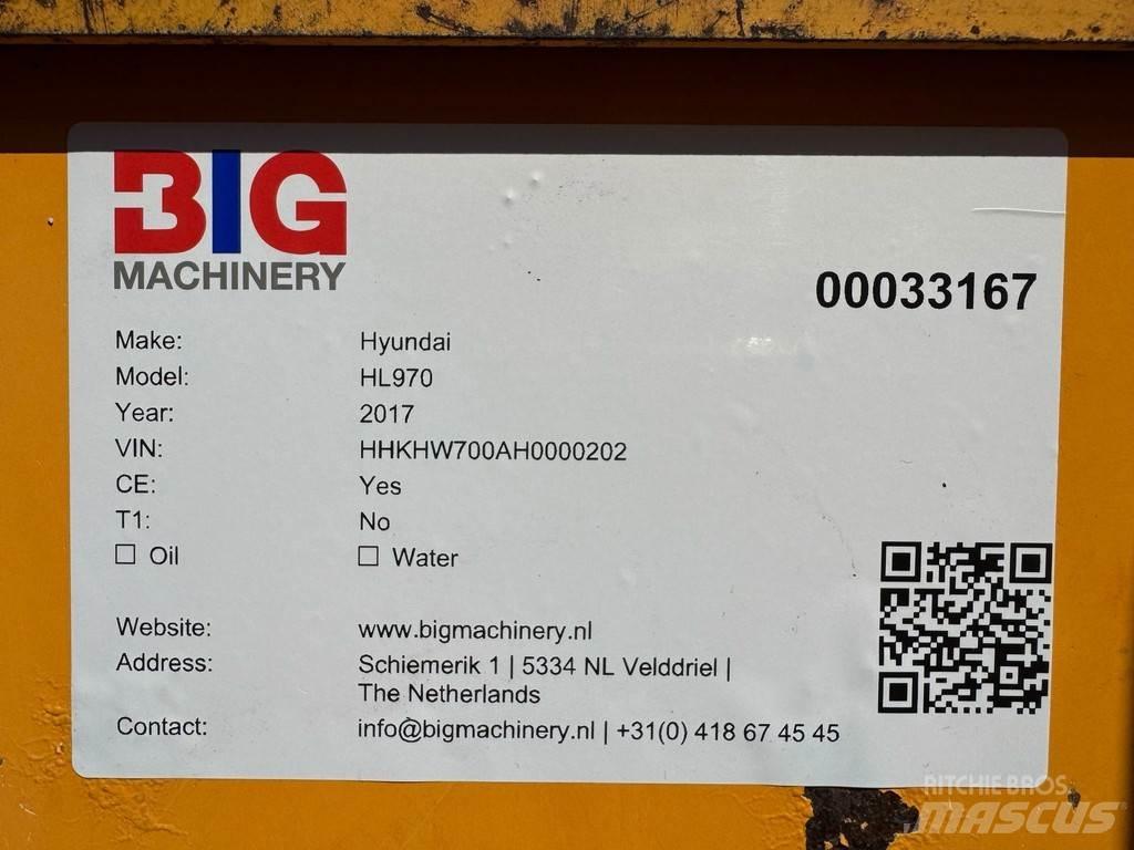 Hyundai HL970 Iekrāvēji uz riteņiem