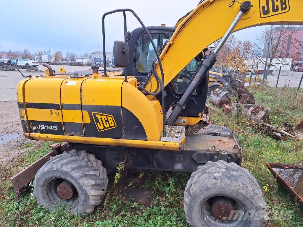 JCB JS 145 W Ekskavatori uz riteņiem