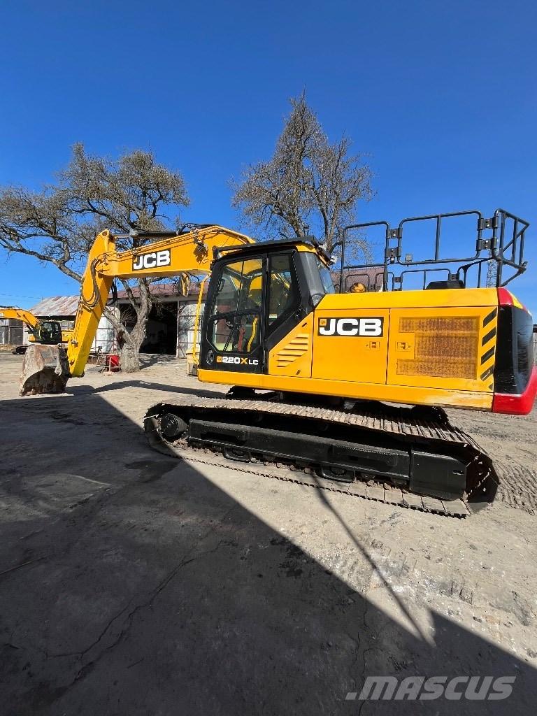 JCB JS 220 LC Kāpurķēžu ekskavatori
