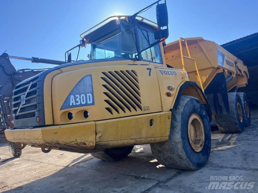 Volvo A 30 D Artikulētie pašizgāzēji