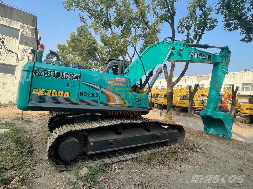 Kobelco SK 200-8 Kāpurķēžu ekskavatori