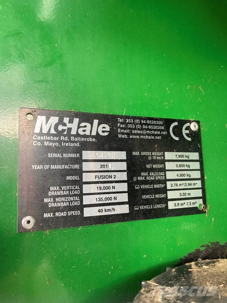 McHale Fusion 2 Rituļu preses